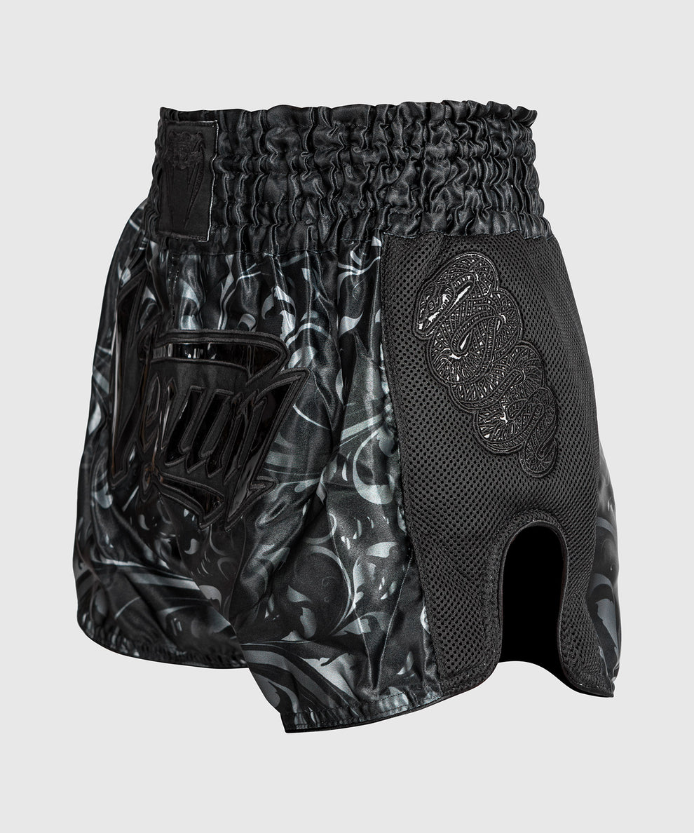 VENUM ABSOLUTE 2.0 SHORT MUAY THAI FULL BLACK TALLA - S