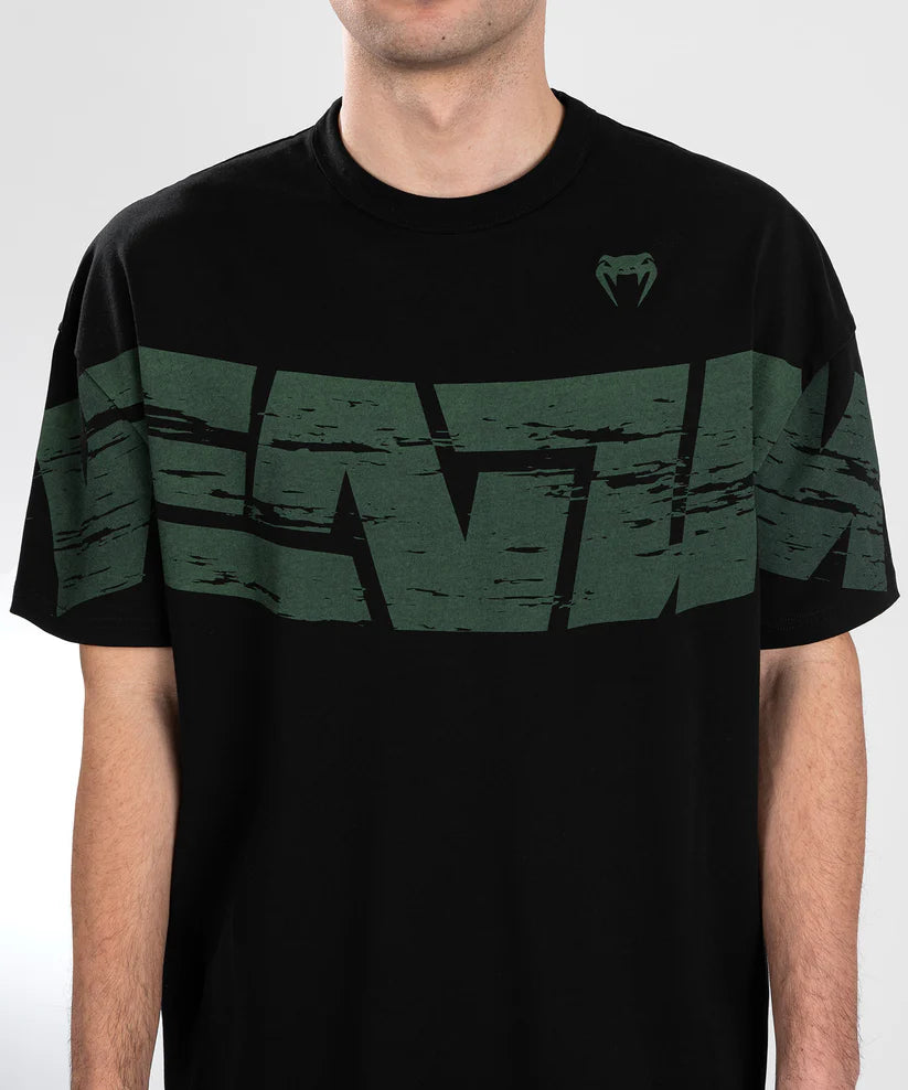 Camisa Oversize Connect Venum Black/Green - L