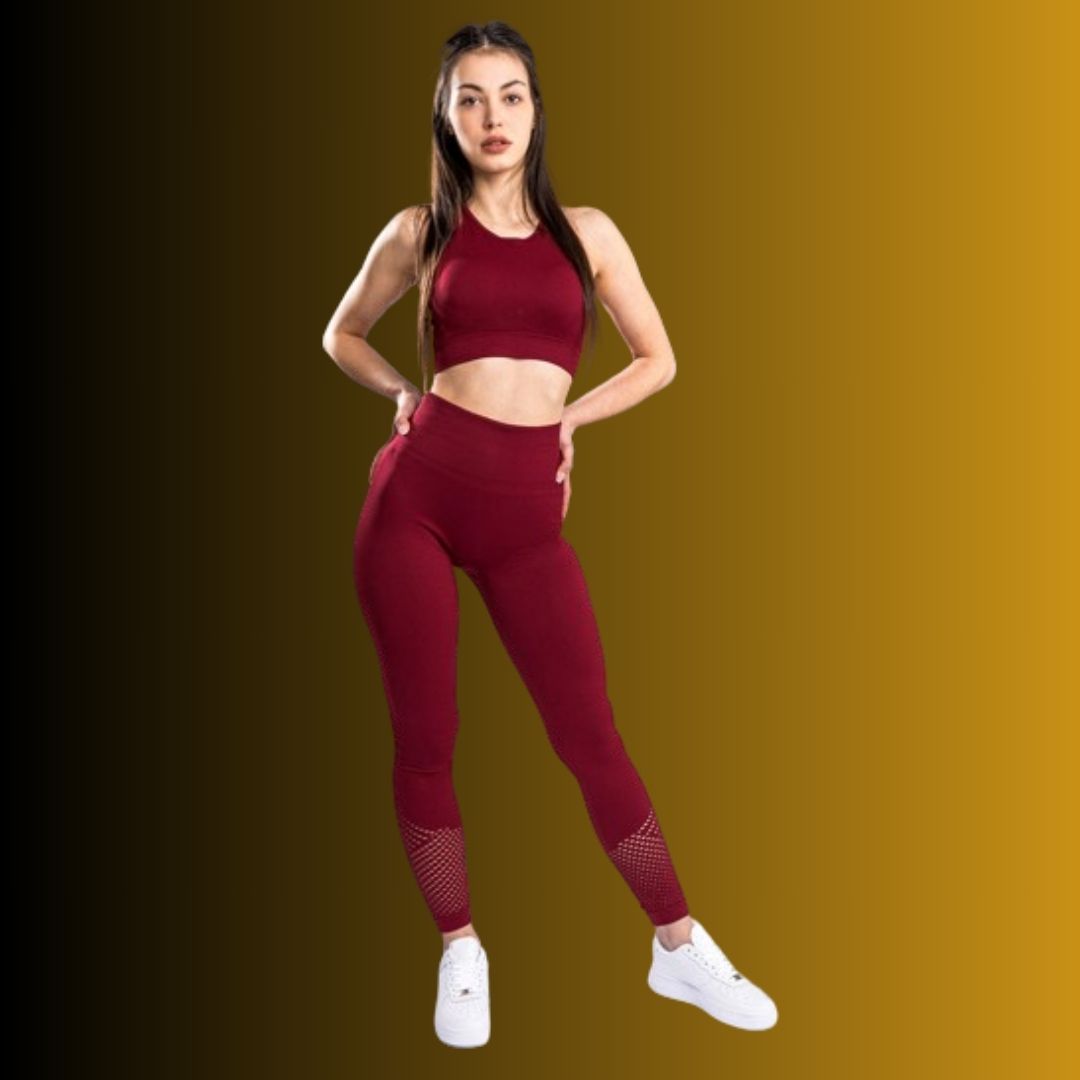 Top Bra Venum Seamless Burgundy - G