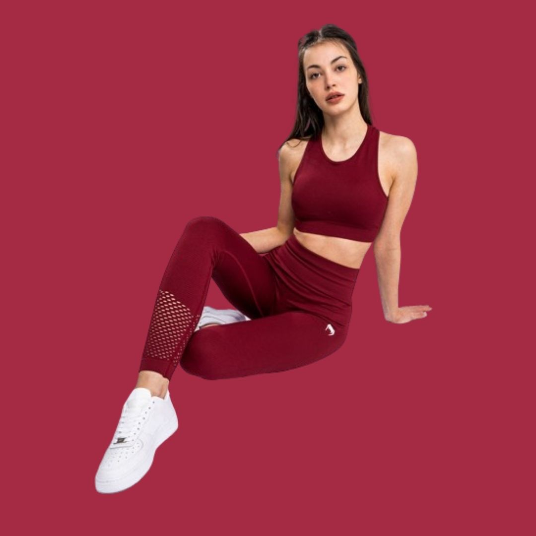 Top Bra Venum Seamless Burgundy - G