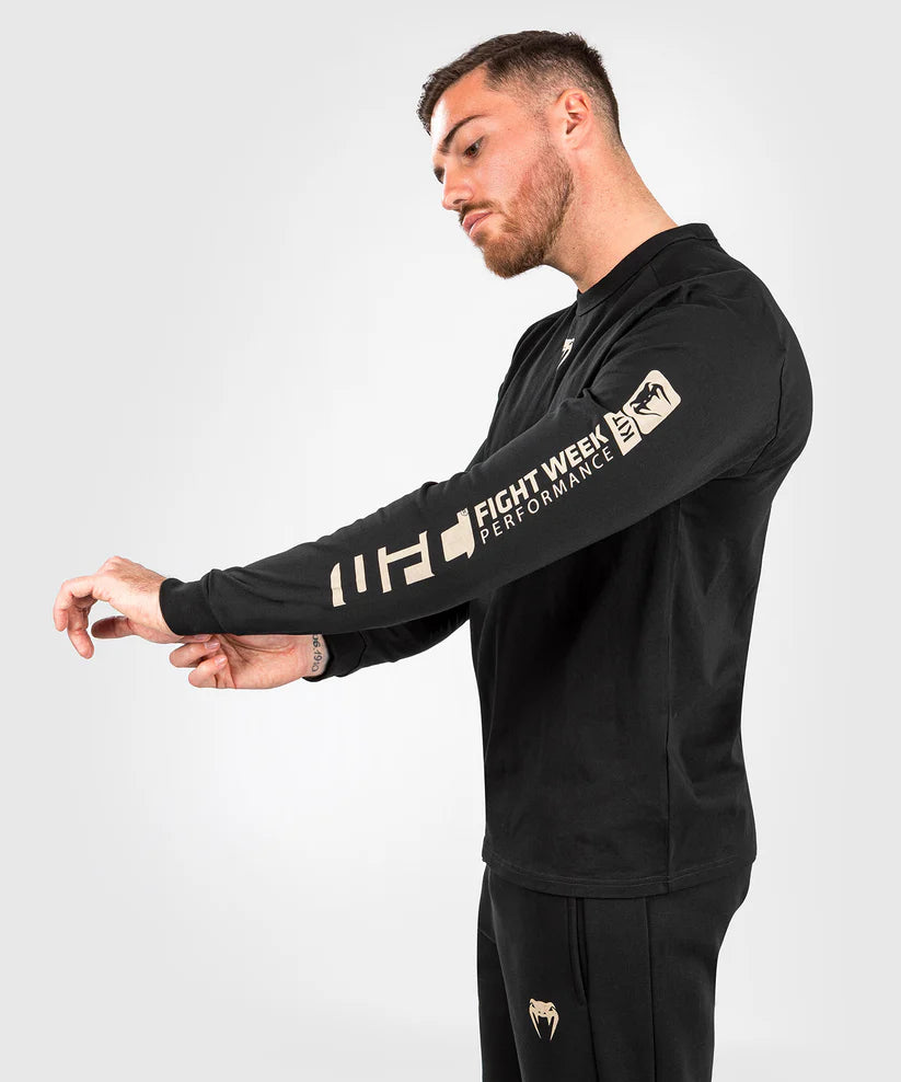 Camisa Manga Larga UFC Adrenaline Fight Week Black - XXL