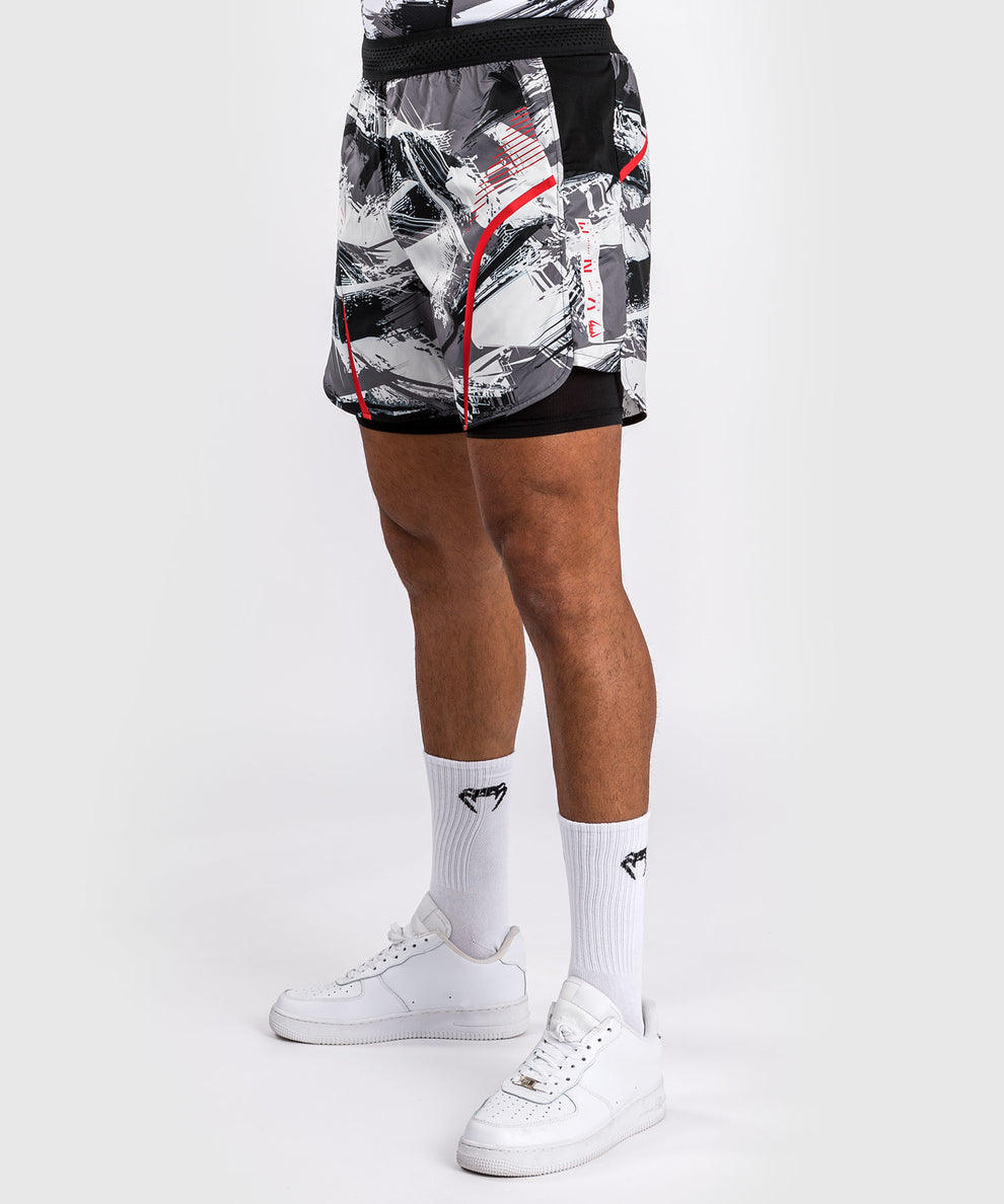 Training Short Electron 3.0 Venum Grey/Red - L