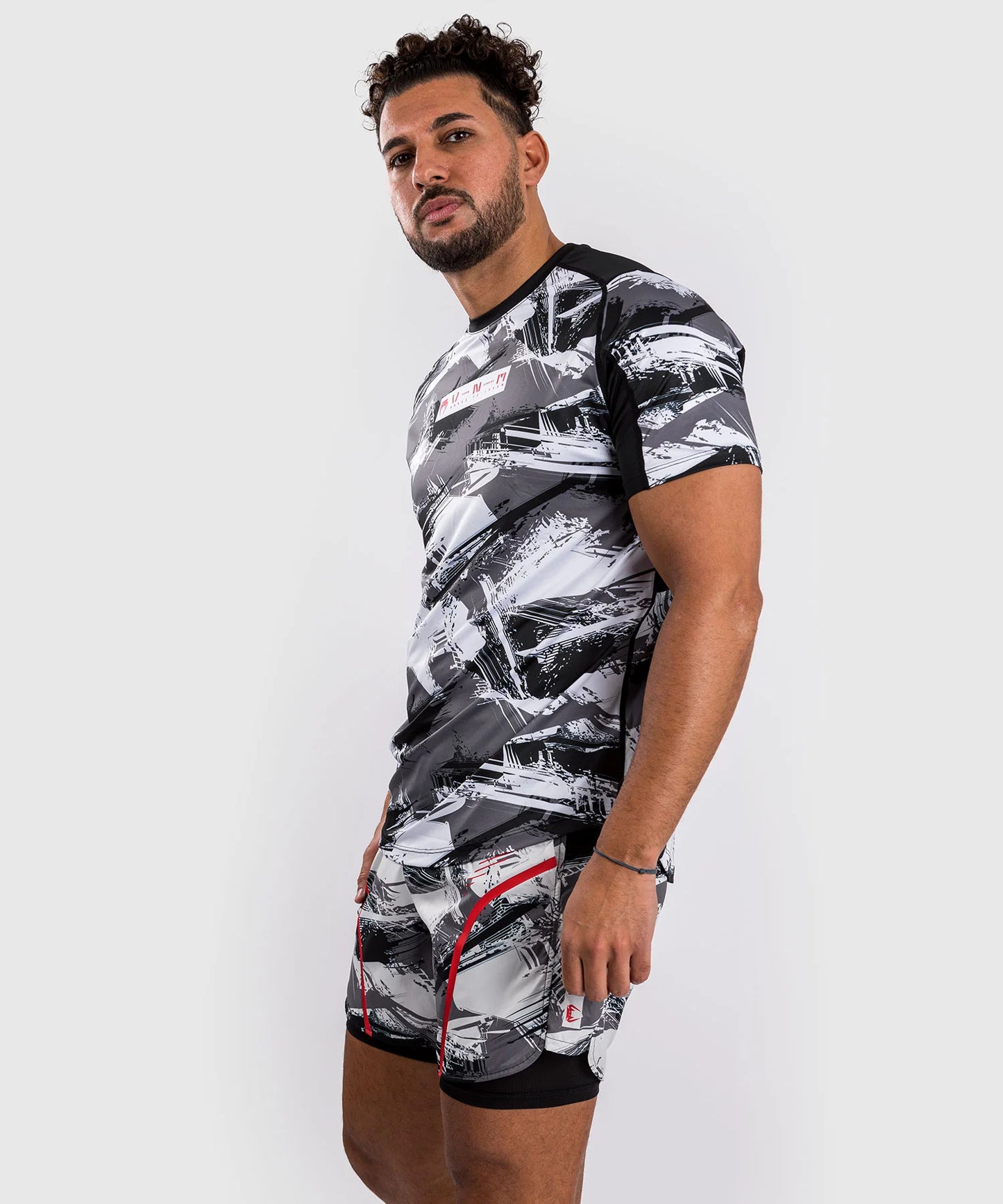 Camisa Dry Tech Electron 3.0 Grey/Red - M