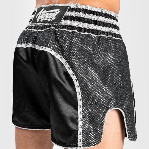 VENUM ABSOLUTE 2.0 SHORT MUAY THAI SILVER BLACK - M