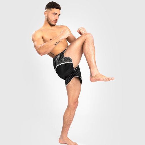 VENUM ABSOLUTE 2.0 SHORT MUAY THAI SILVER BLACK - M