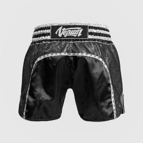 VENUM ABSOLUTE 2.0 SHORT MUAY THAI SILVER BLACK - M