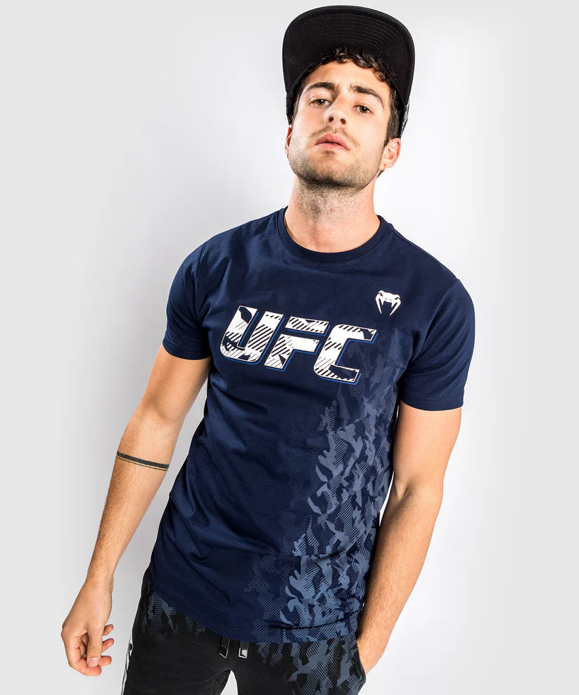 Camisa UFC Authentic Fight Week Marine Blue - S