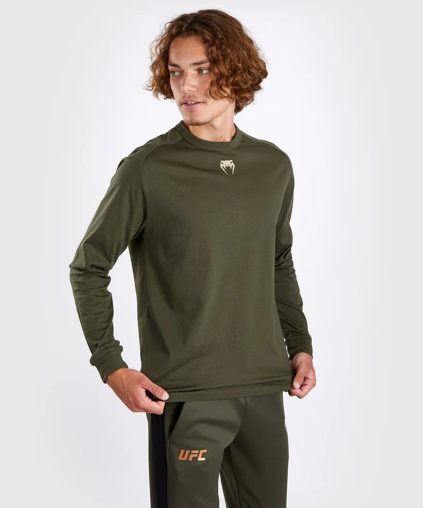 Camisa Manga Larga UFC Adrenaline Fight Week Kaki - S