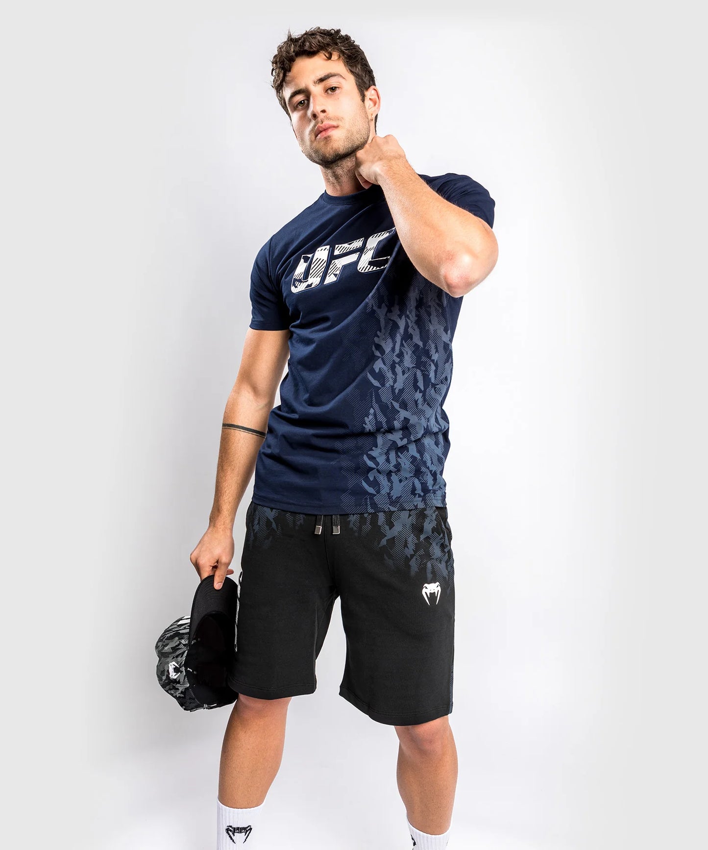 Camisa UFC Authentic Fight Week Marine Blue - S