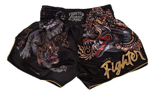 Short Muay Thai FL Gold Dragon - CH