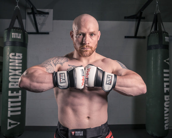 Title MMA Enforcer White - Talla GD