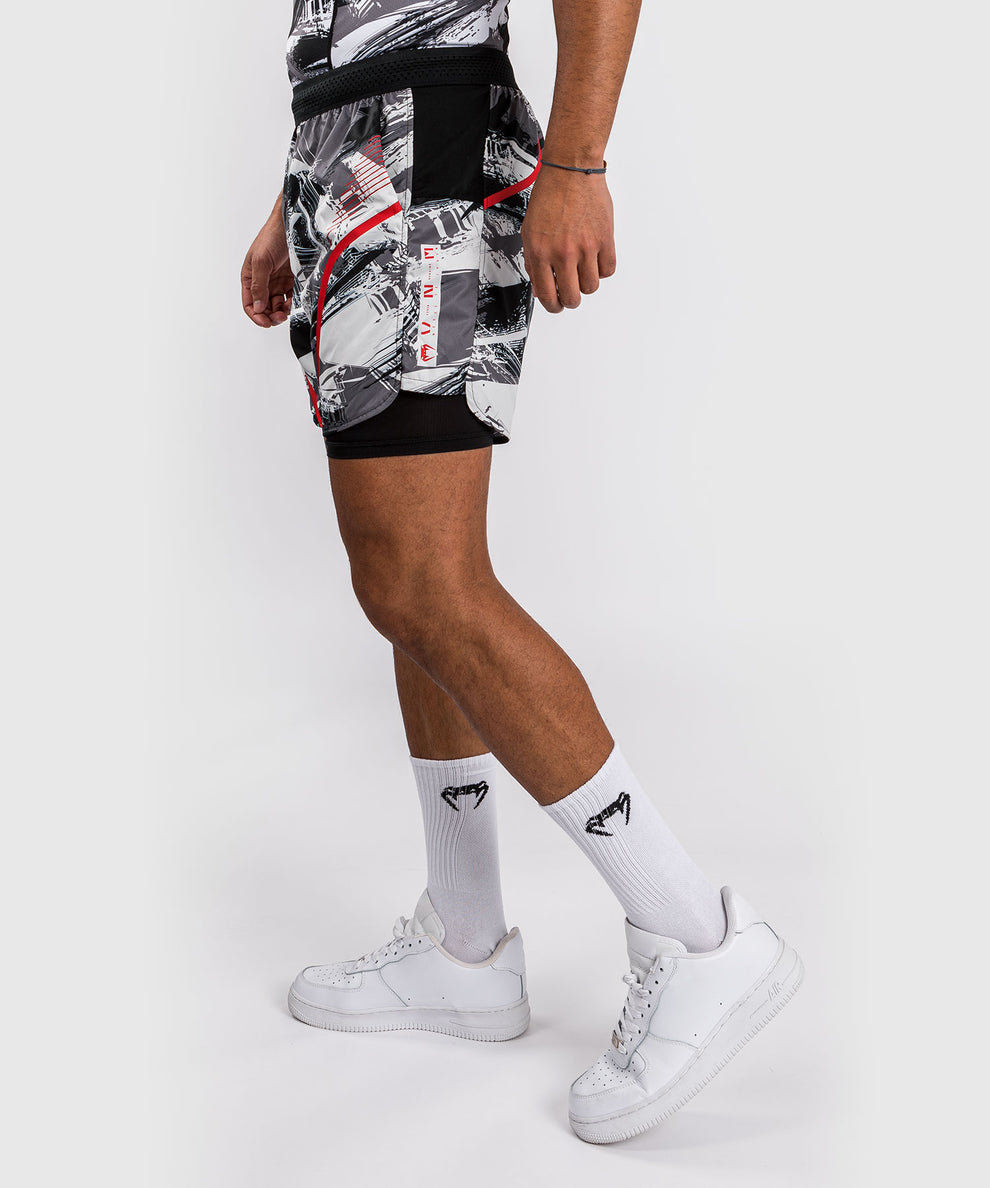Training Short Electron 3.0 Venum Grey/Red - L