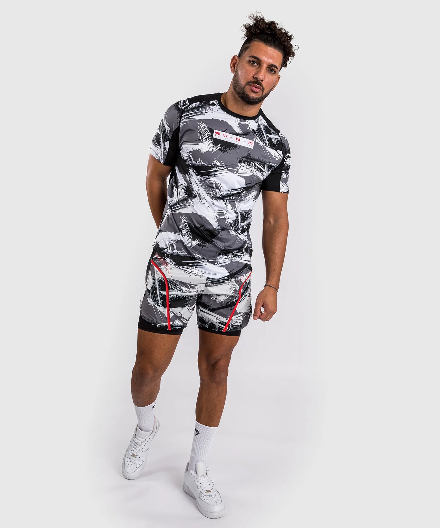 Camisa Dry Tech Electron 3.0  Grey/Red - M