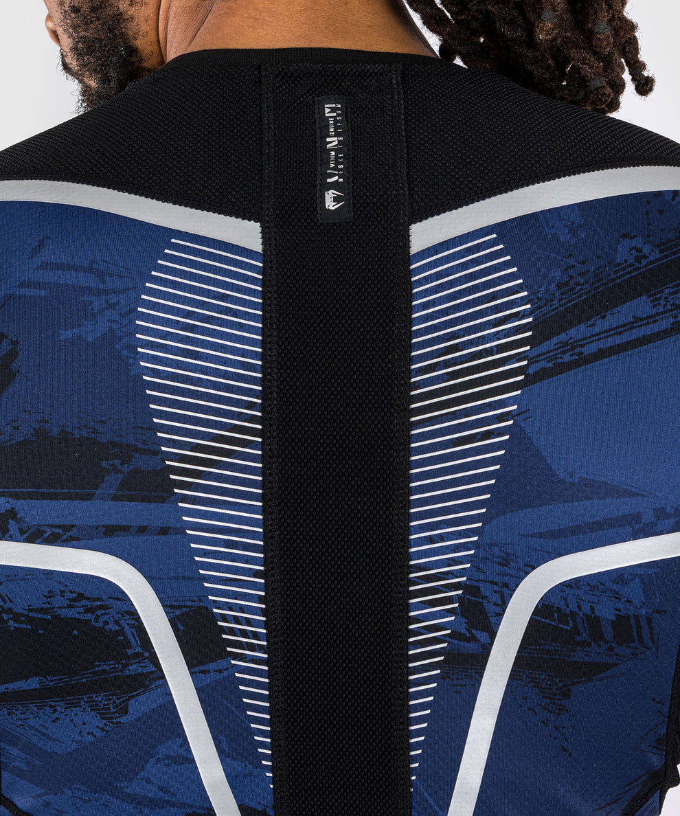 Rashguard Manga Larga Electron 3.0 Venum Navy - M