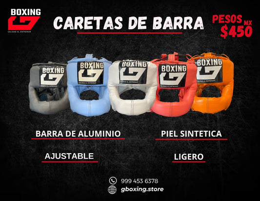 Careta de Barra Gboxing - Adulto Unitalla