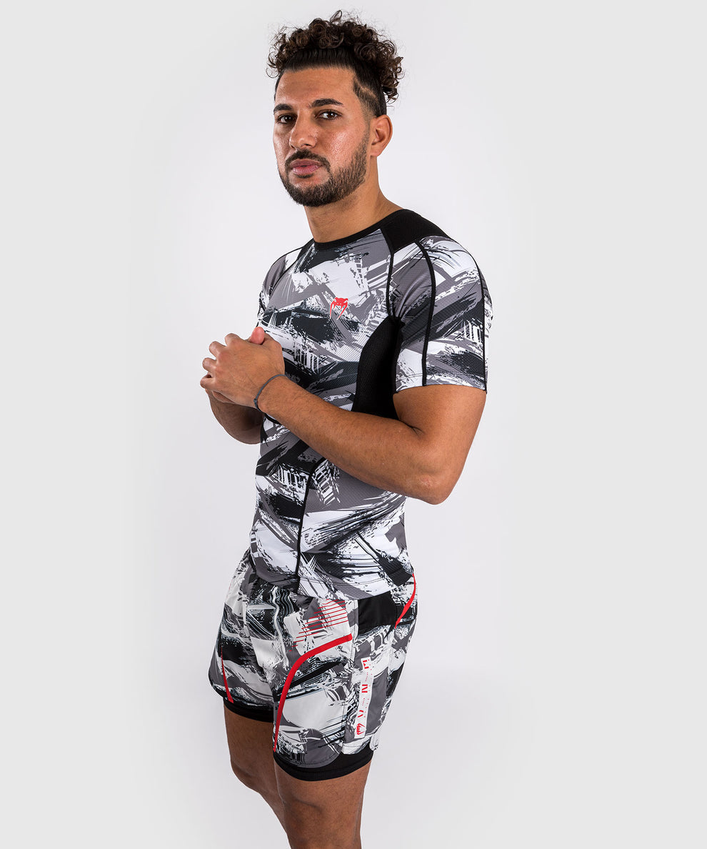 Rashguard Electron 3.0 Venum Grey/Red - L