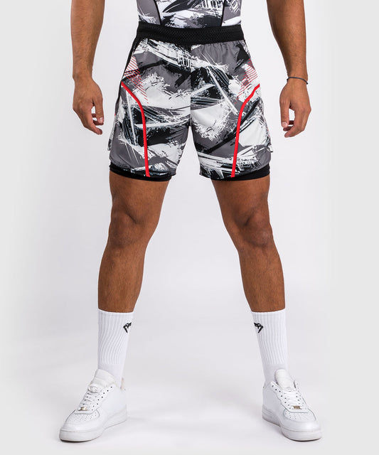Training Short Electron 3.0 Venum Grey/Red - L
