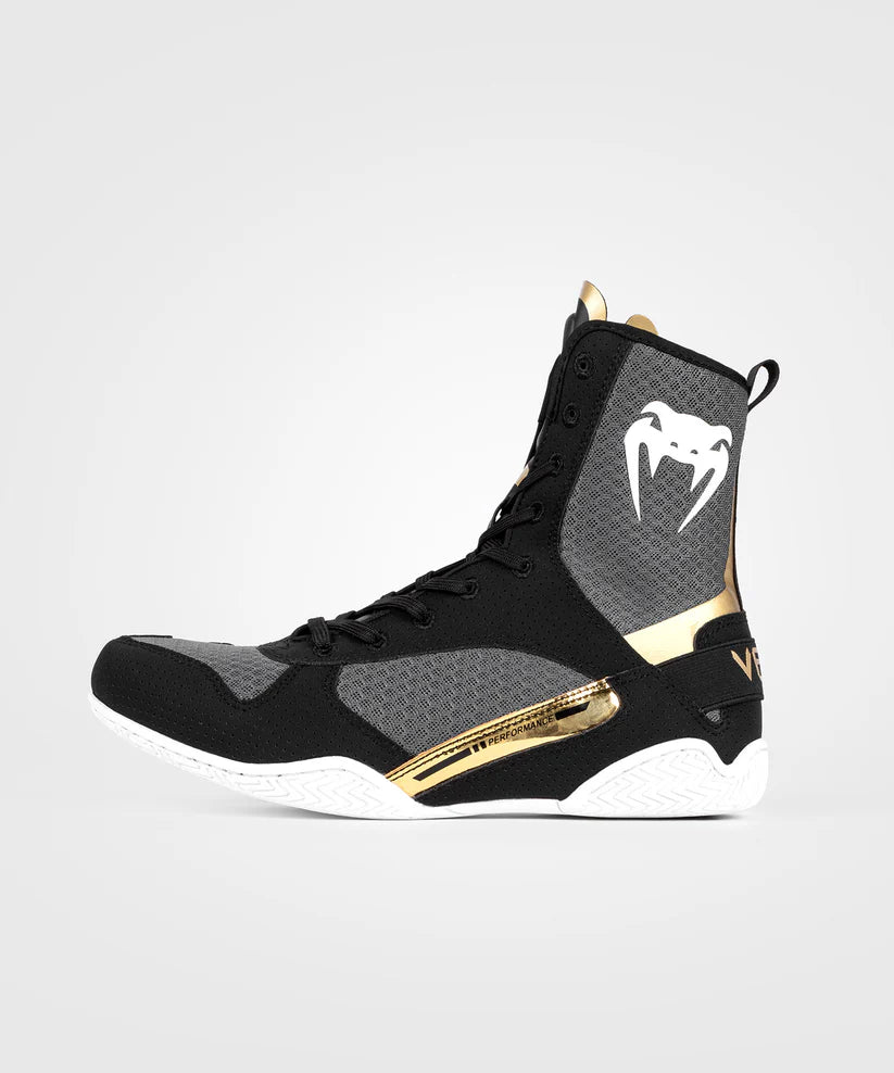 Zapatillas de Boxeo Elite Venum Black/White - 8.5 MX