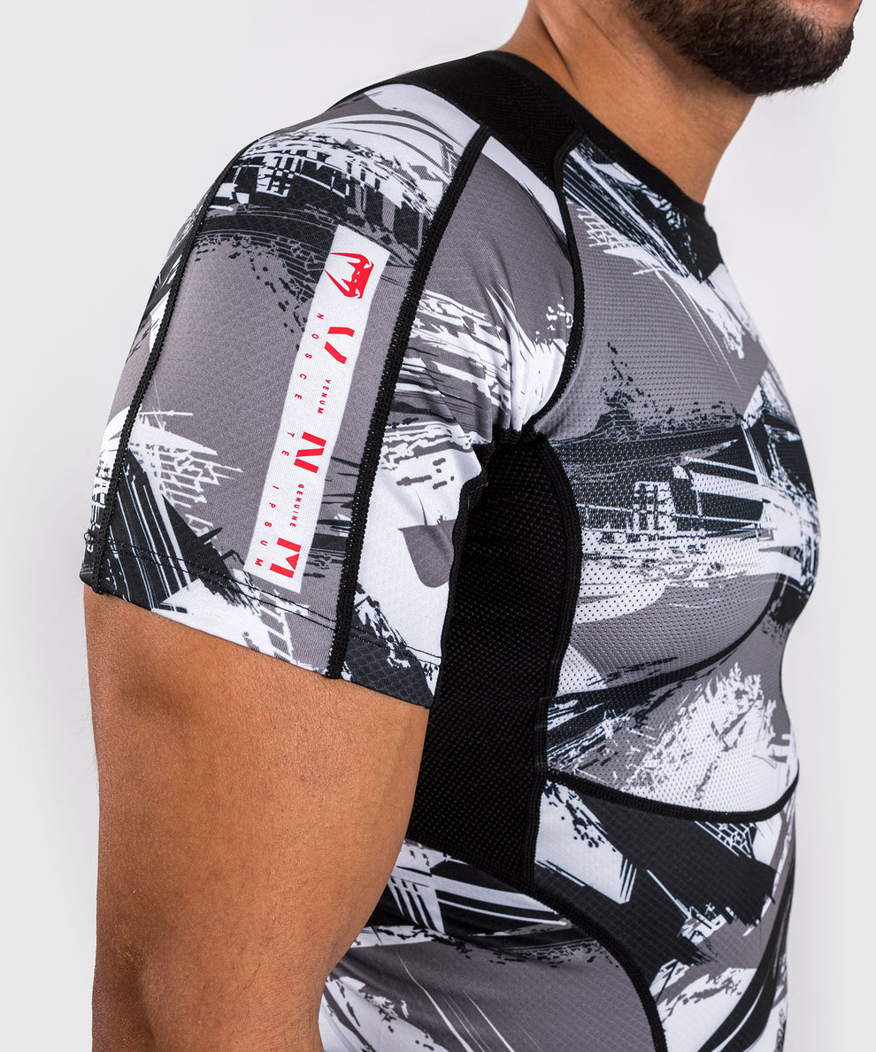 Rashguard Electron 3.0 Venum Grey/Red - L