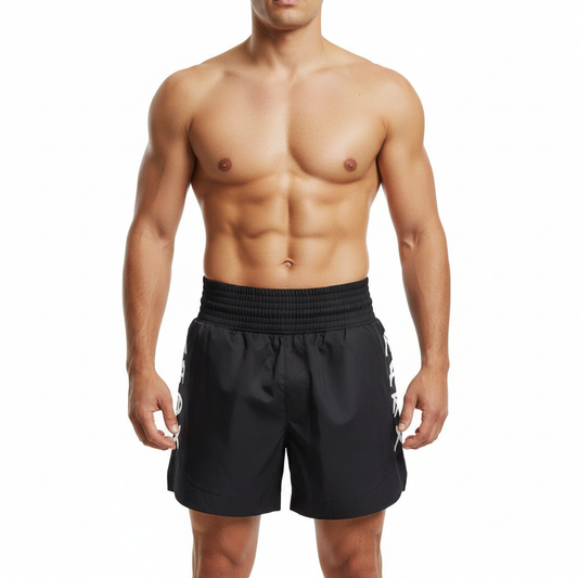 Short de Boxeo Premium ADX Negro - CH