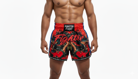Short Muay Thai FL Red Dragon - XCH