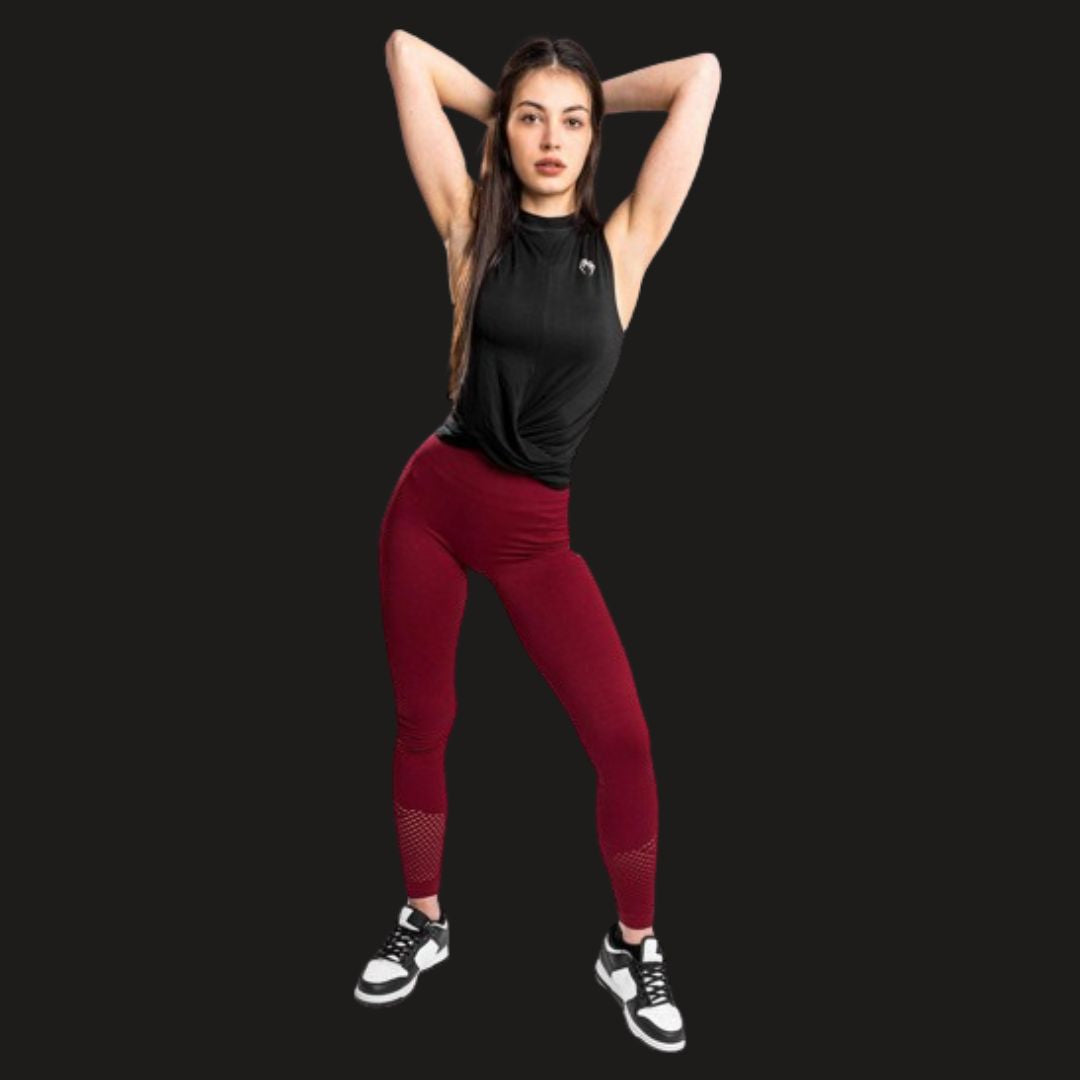 Tank Top Mujer Glow Black - XL