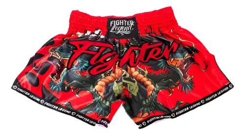Short Muay Thai FL Red Dragon - XCH