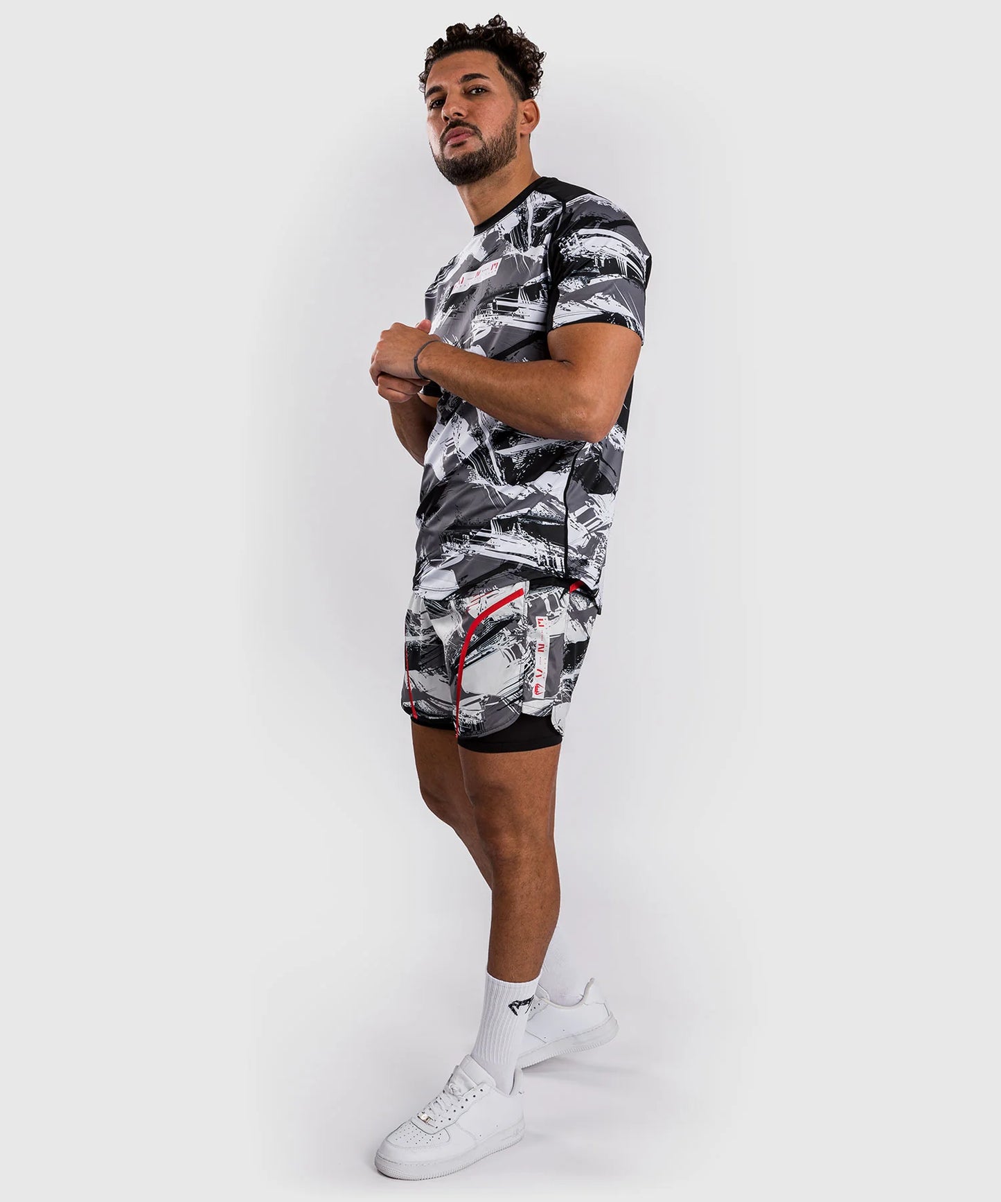 Camisa Dry Tech Electron 3.0  Grey/Red - M