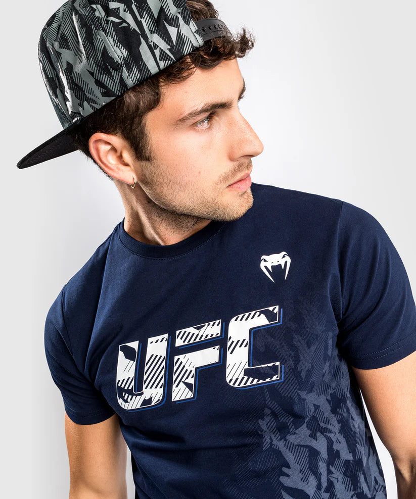 Camisa UFC Authentic Fight Week Marine Blue - S