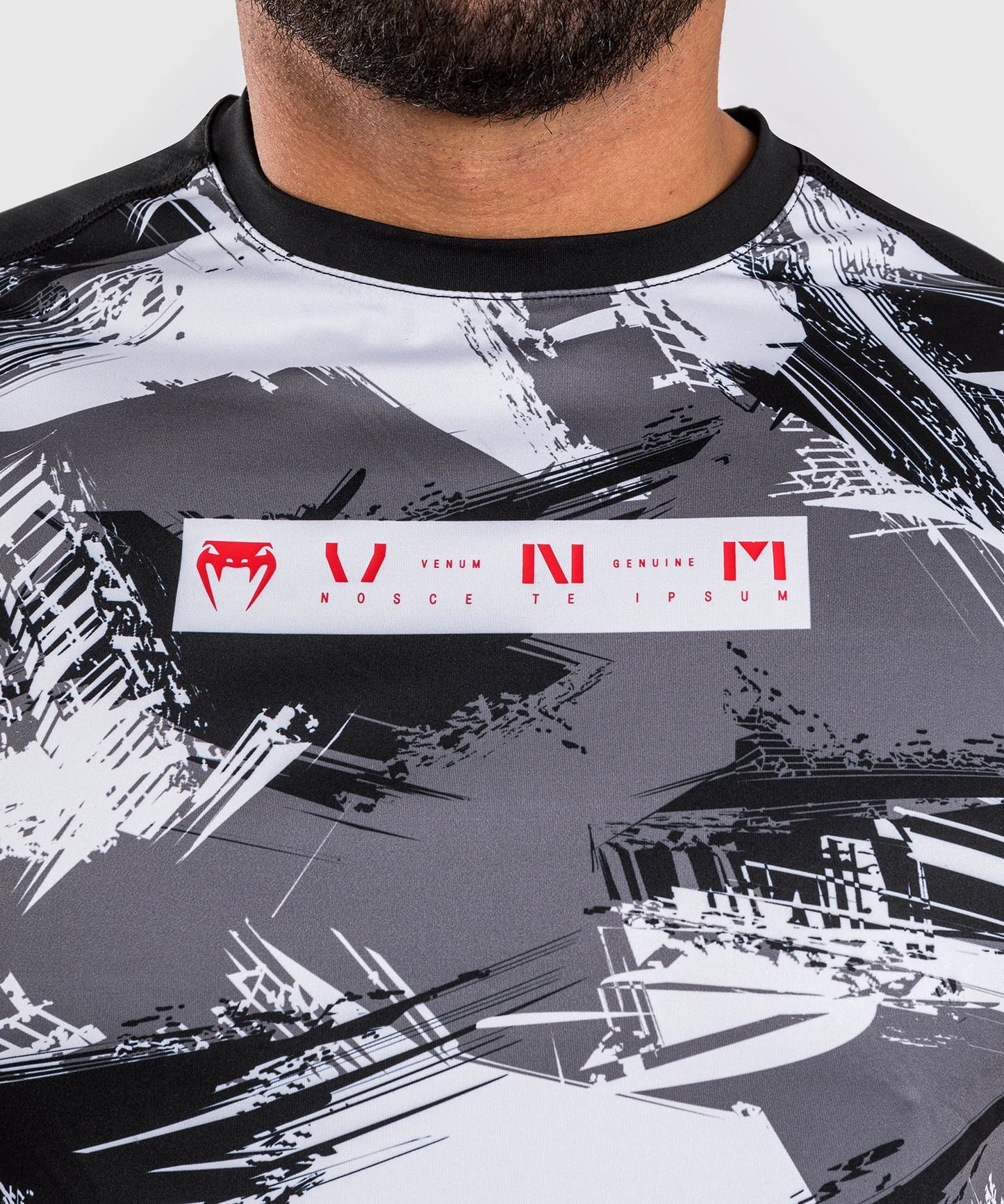 Camisa Dry Tech Electron 3.0  Grey/Red - M