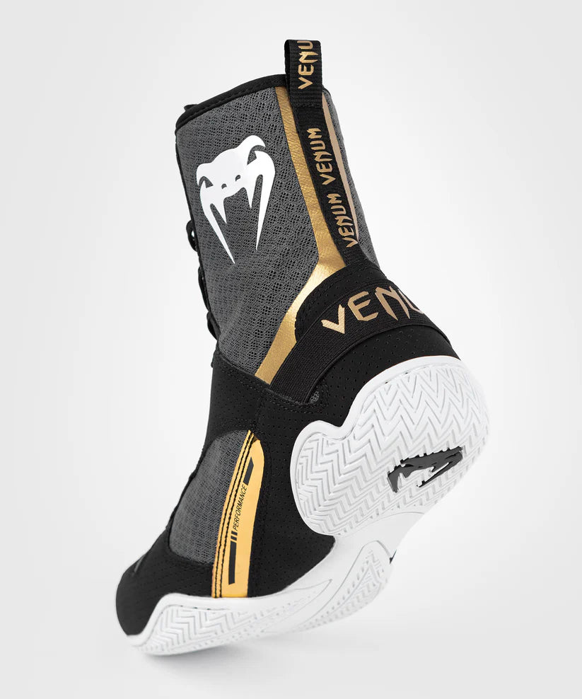 Zapatillas de Boxeo Elite Venum Black/White - 8.5 MX