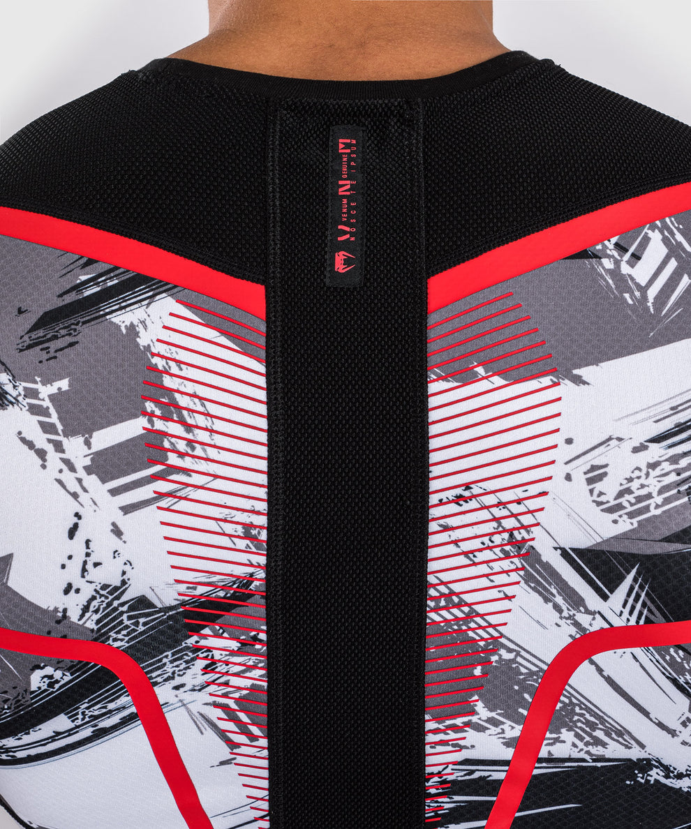 Rashguard Electron 3.0 Venum Grey/Red - L