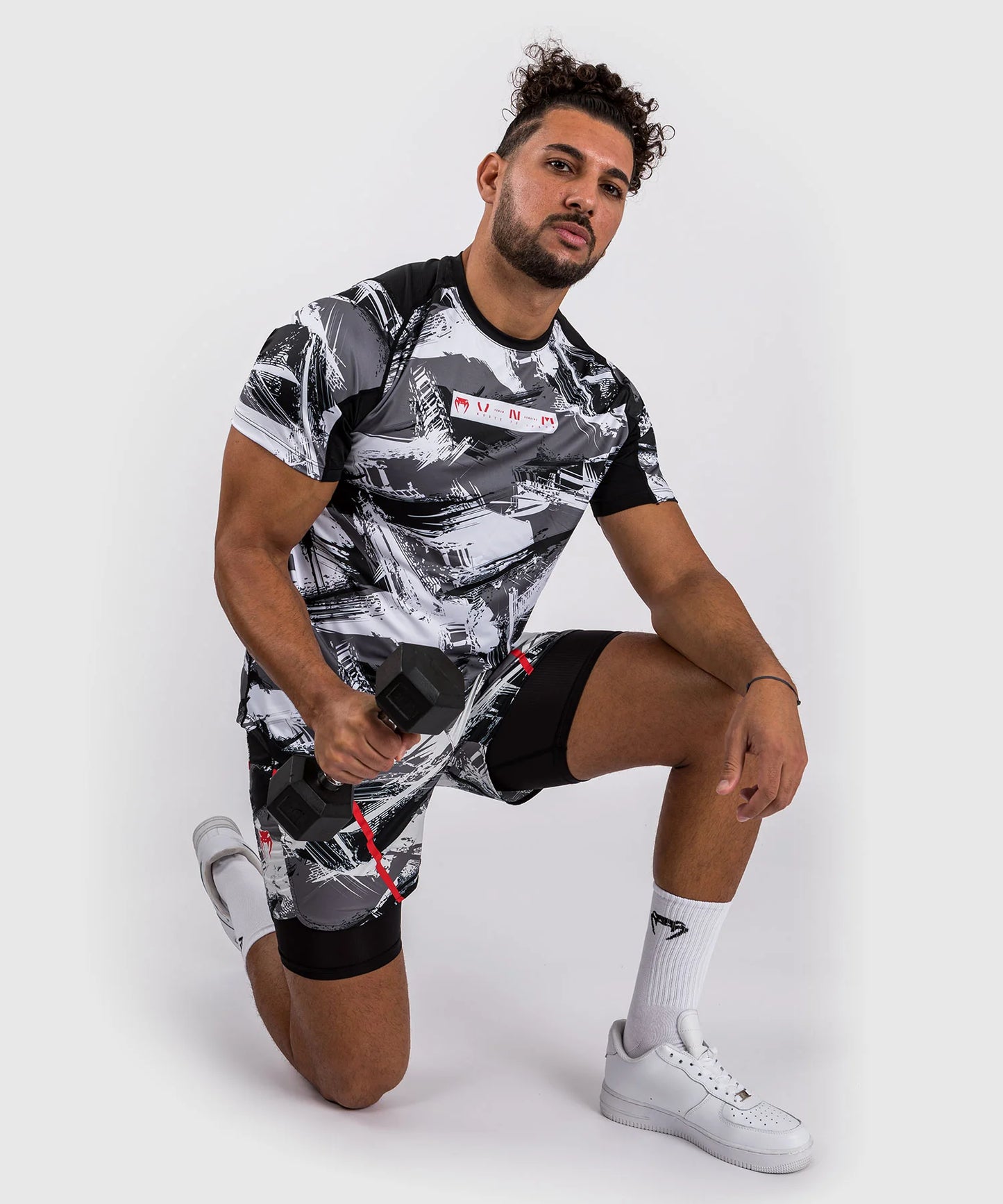 Camisa Dry Tech Electron 3.0  Grey/Red - M