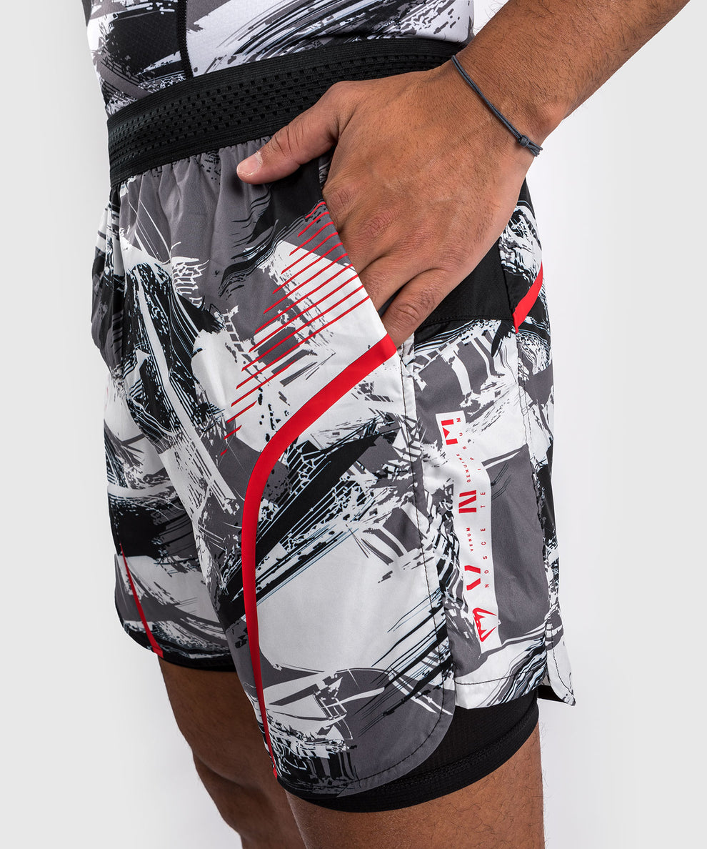 Training Short Electron 3.0 Venum Grey/Red - L
