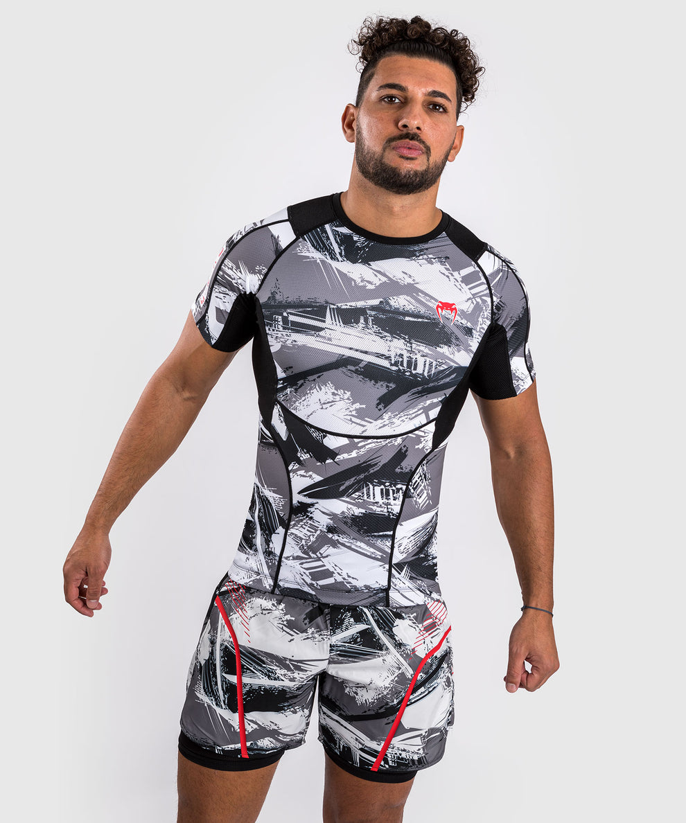 Rashguard Electron 3.0 Venum Grey/Red - L